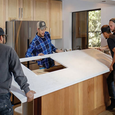 Installing Countertop