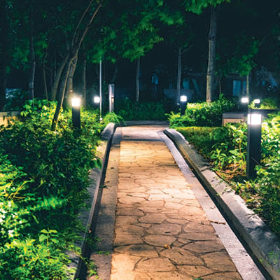 We can create your front yard or backyard pathway for your Outdoor Landscaping project